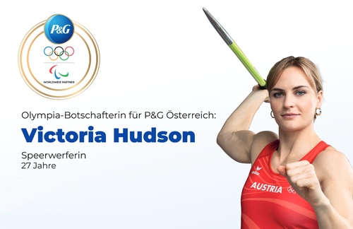 Victoria Hudson ist Botschafterin der P&G-Olympiakampagne #HöchstleistungJedenTag